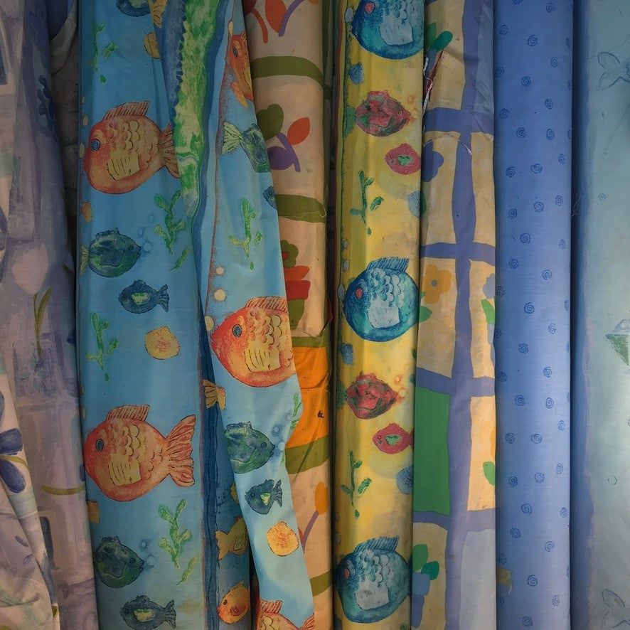 Waterproof Plastic Ripstop Shower Curtain and Blind Fabric - image 4
