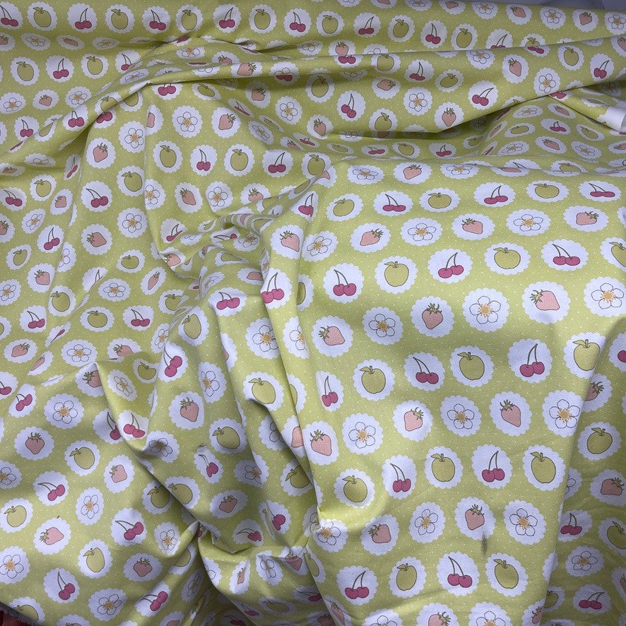 Ashley Wilde Fruits Print Cotton Fabric, Kitchen Curtains & Cushions 140cm - image 5 - Bull Ring Fabrics