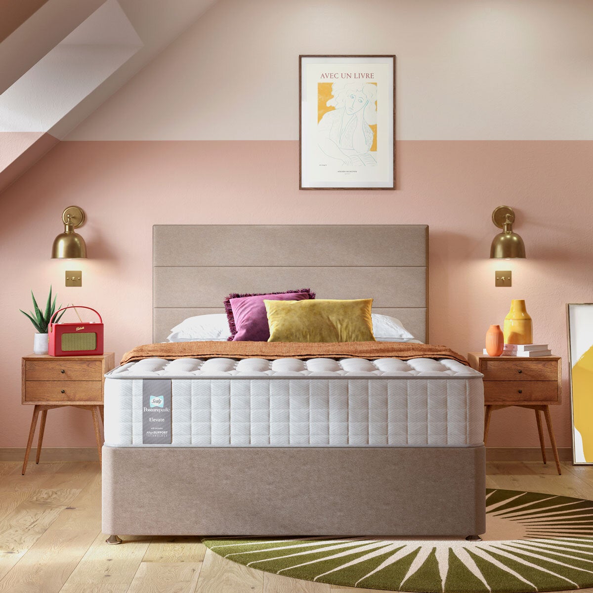 Sealy Posturepedic Elevate Alto Firm Mattress in 4 Sizes