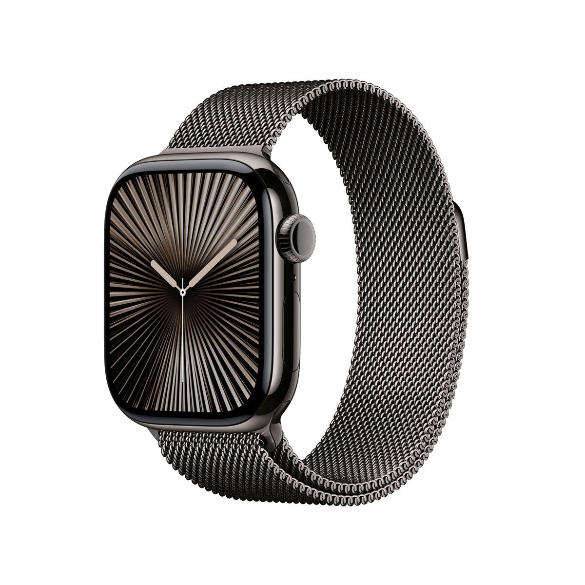 Apple Watch Series 10 GPS + Cellular, 46mm Titanium Case - M/L - Slate Milanese