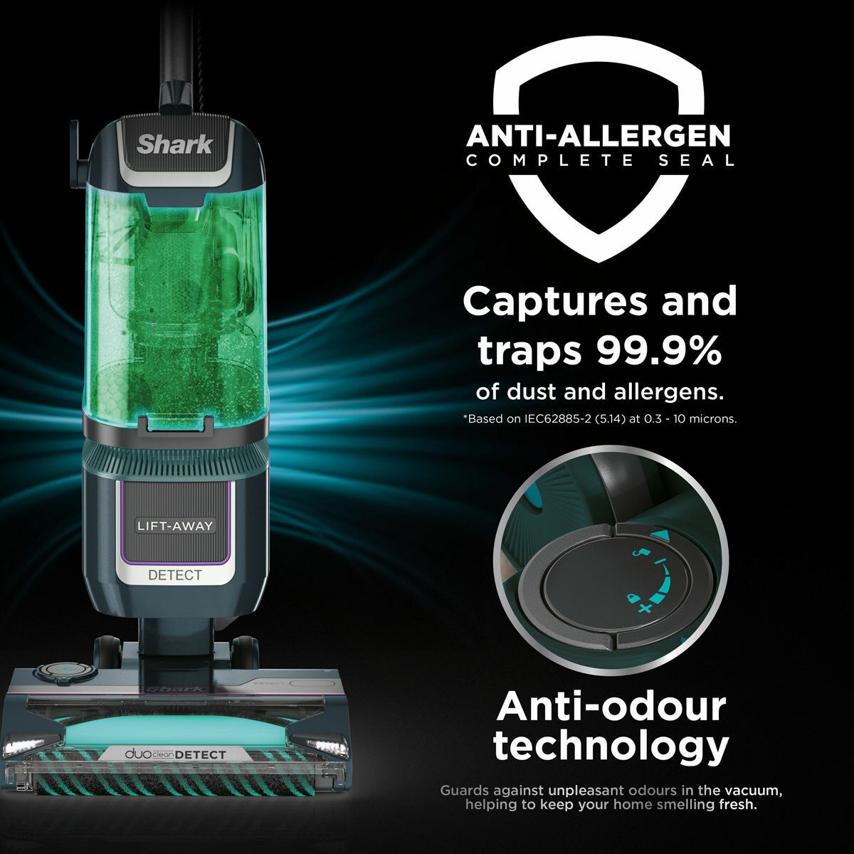 Shark Detect XL Pet Pro Corded Upright Vacuum (LA791UKTL)