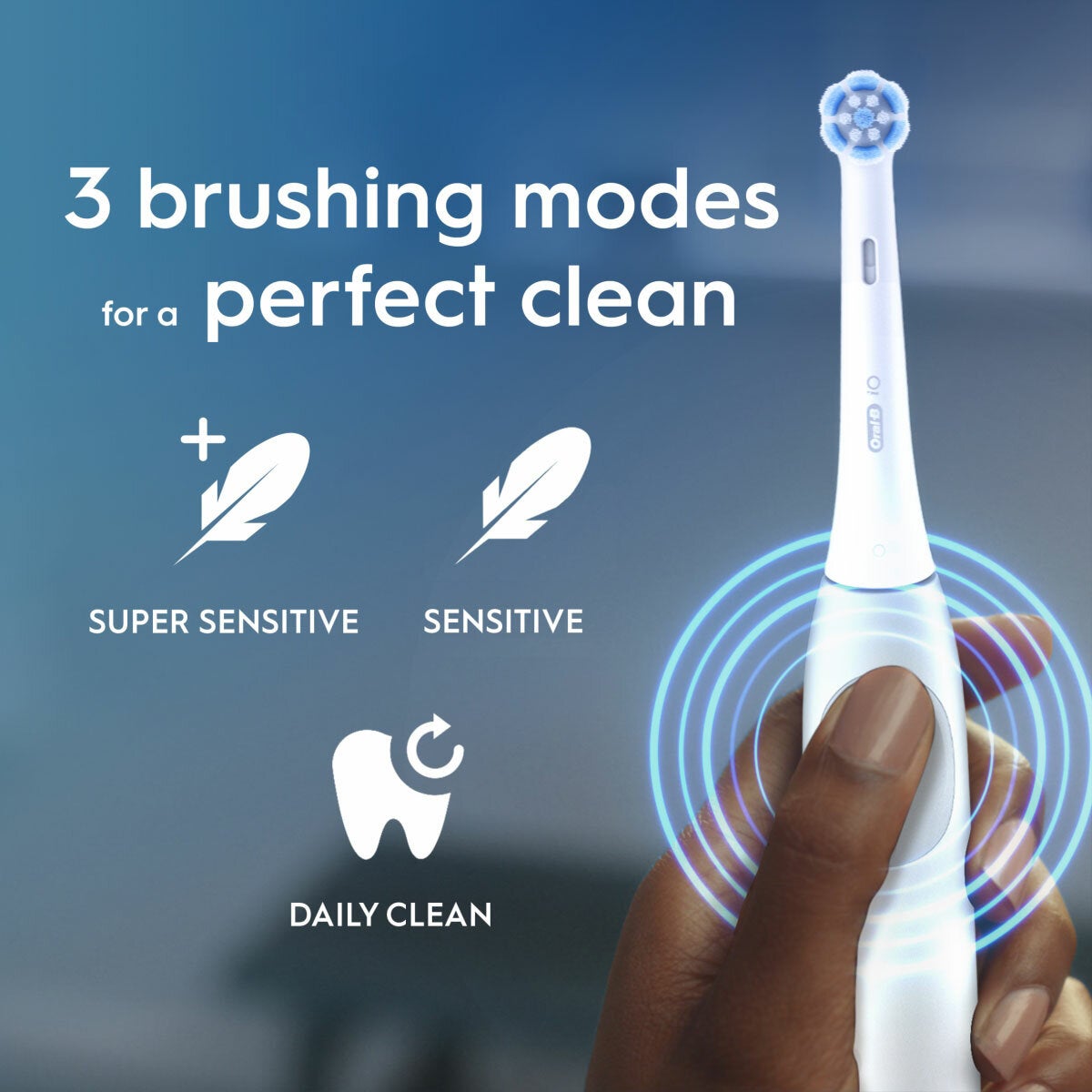 Oral-B iO2 Electric Toothbrush & Travel Case, White