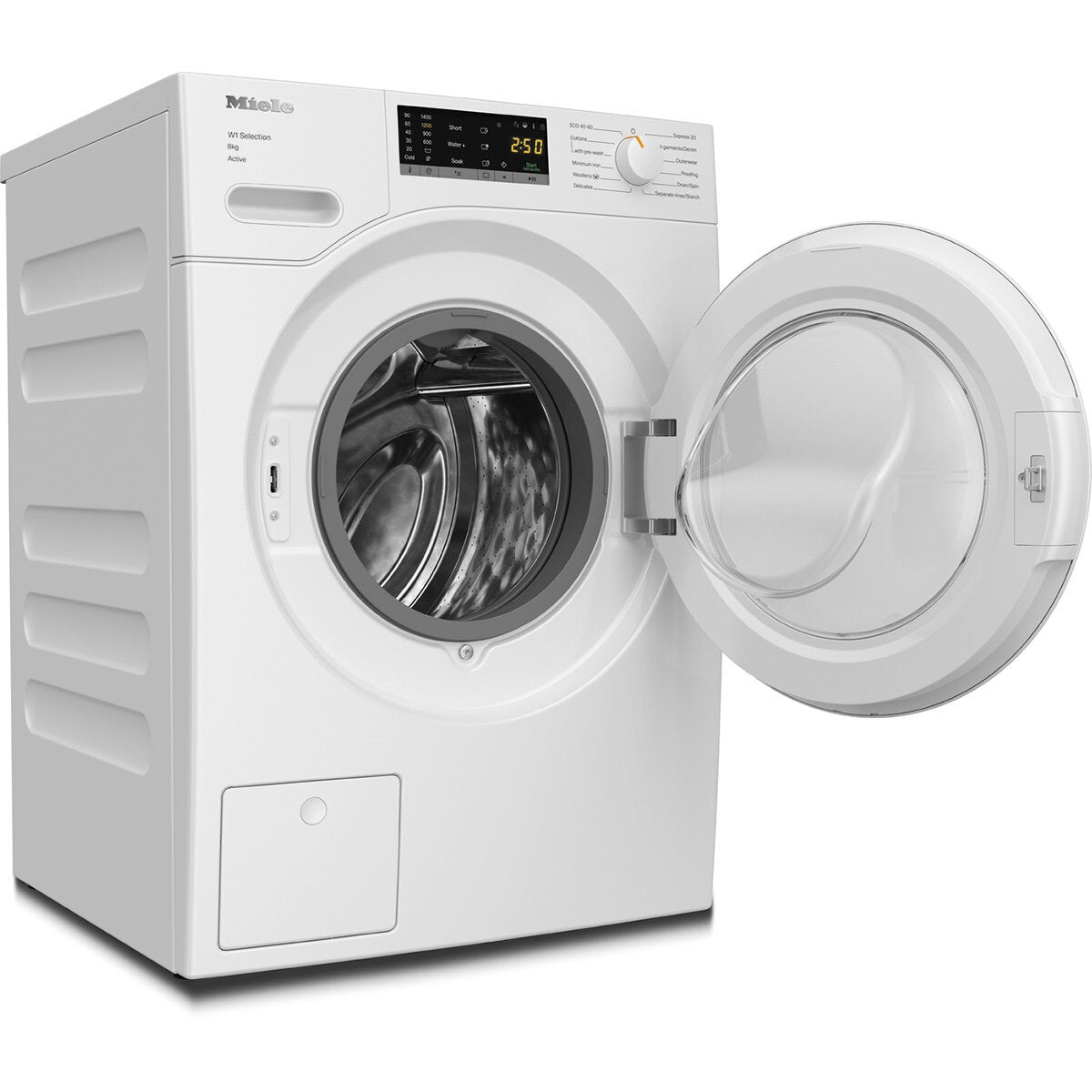 Miele WSA123 WCS 8kg Washing Machine, A Rated, White