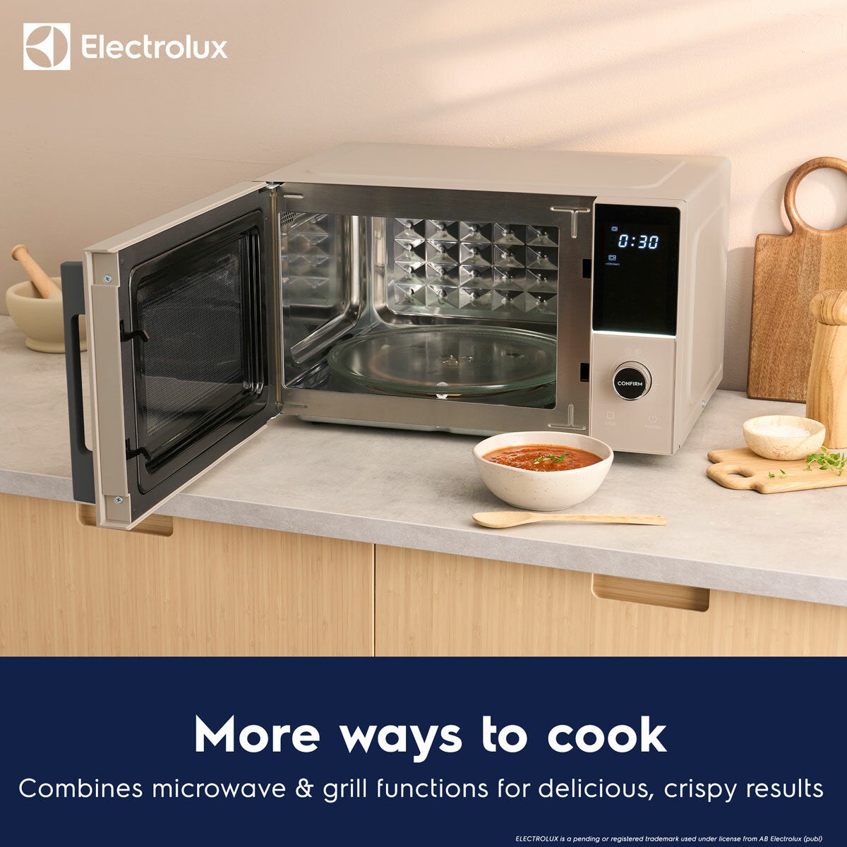 Electrolux 25L Combination Microwave in 2 Colours