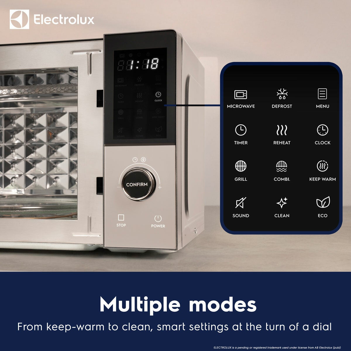 Electrolux 25L Combination Microwave in 2 Colours