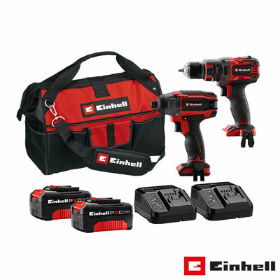 Einhell Combi Drill & Impact Driver Kit