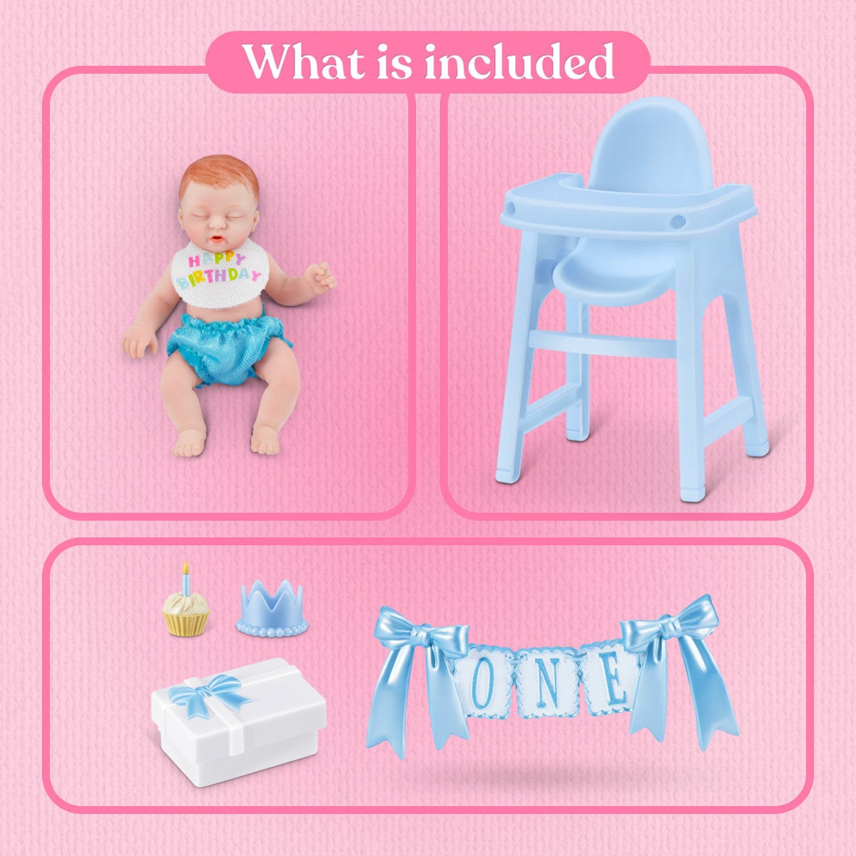 Zuru My Mini Baby - My Birthday - 4 pack (4+ Years)