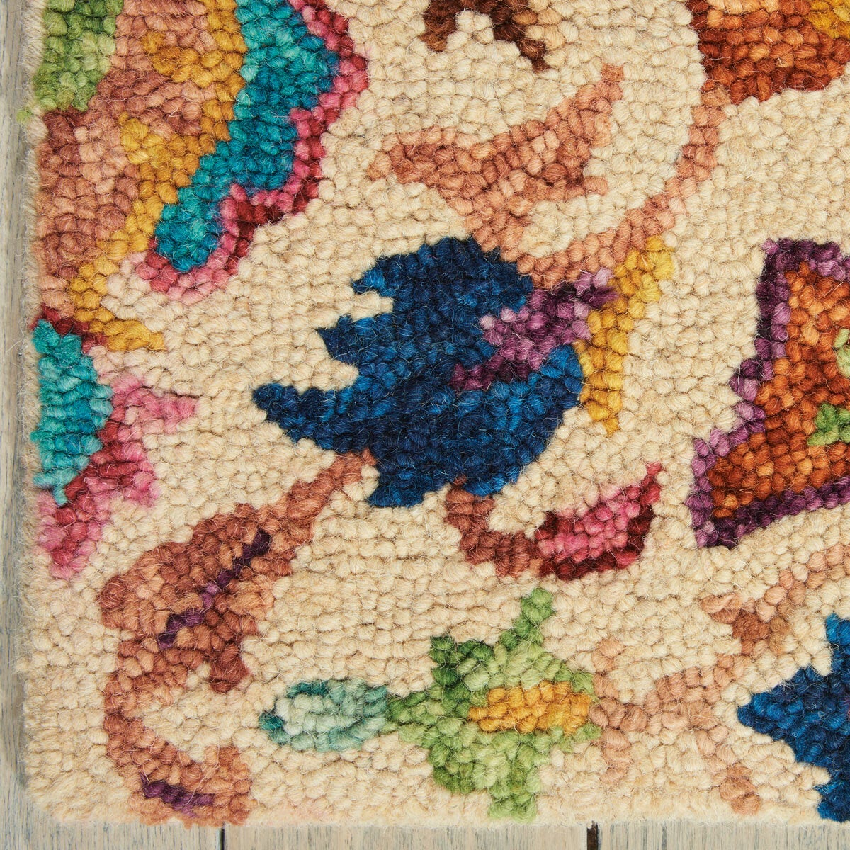 Nourison Vibrant Wool Ivory Rug