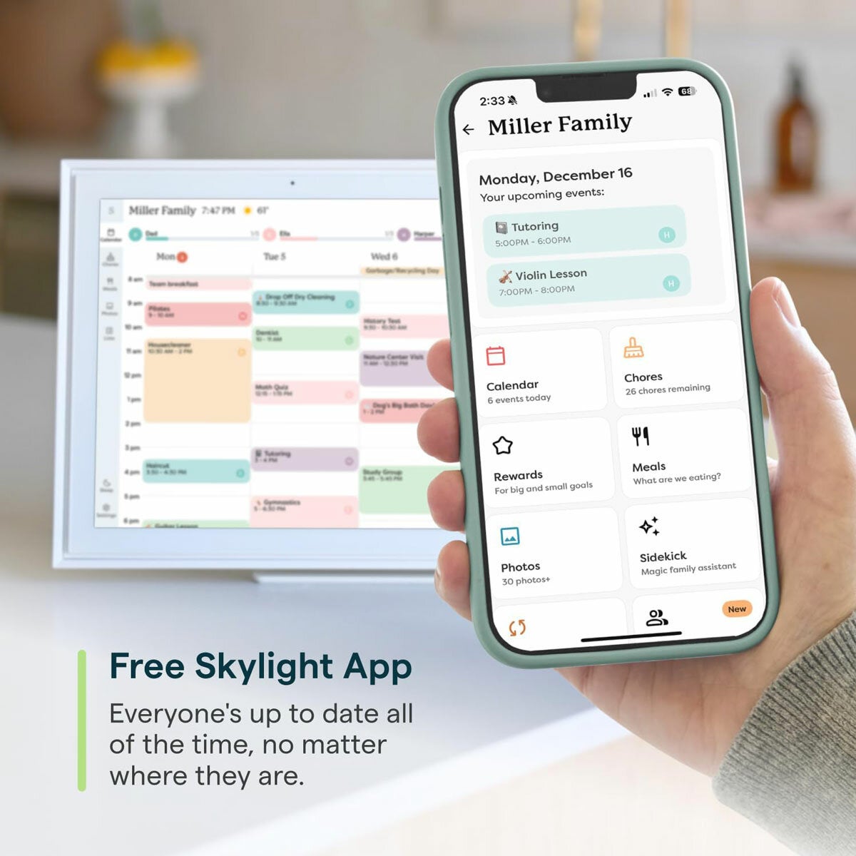 Skylight 15" Smart Digital Calendar