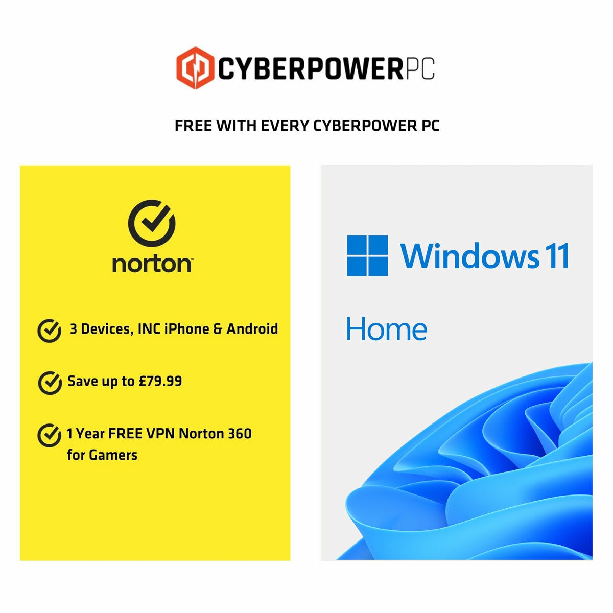 CyberPower AMD Ryzen 7 Gaming Desktop PC