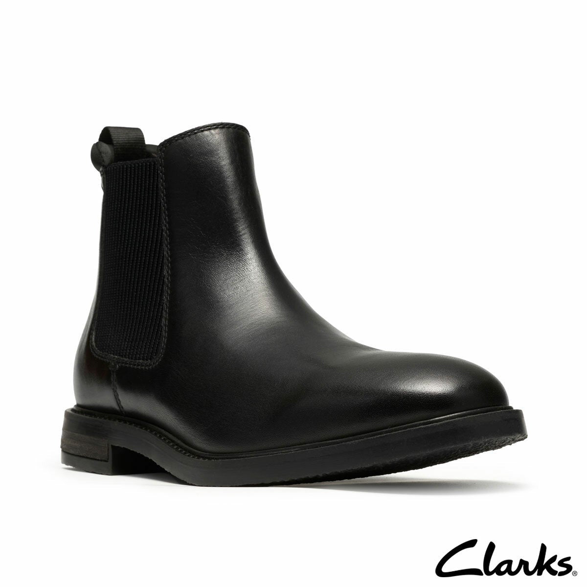 Clarks Men's Jaxen Go Chelsea Boot - Black