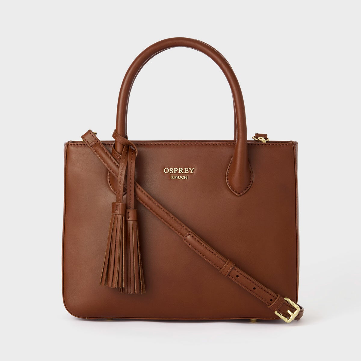 Osprey Belgravia Leather Crossbody Grab Bag