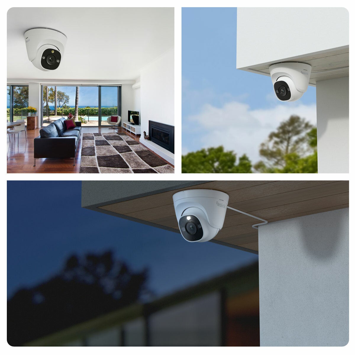 Reolink 12MP (4K+) UHD NVR PoE Turret Add-On Cam 4 Pack