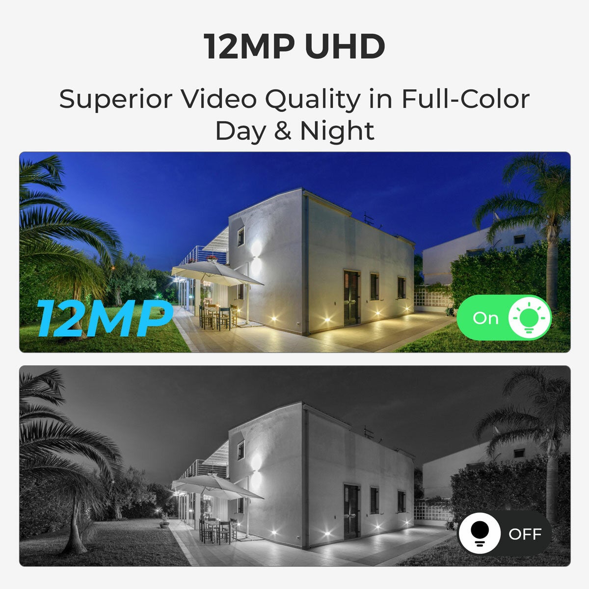 Reolink 12MP (4K+) UHD NVR PoE Turret Add-On Cam 4 Pack