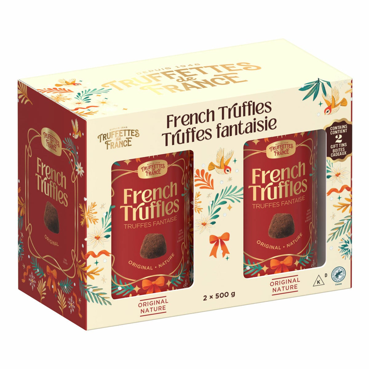 Cocoa Dusted Truffles 2 x 500g