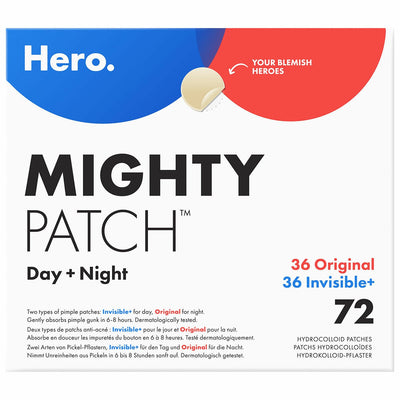 Hero Mighty Patch Day & Night, 72 Pack