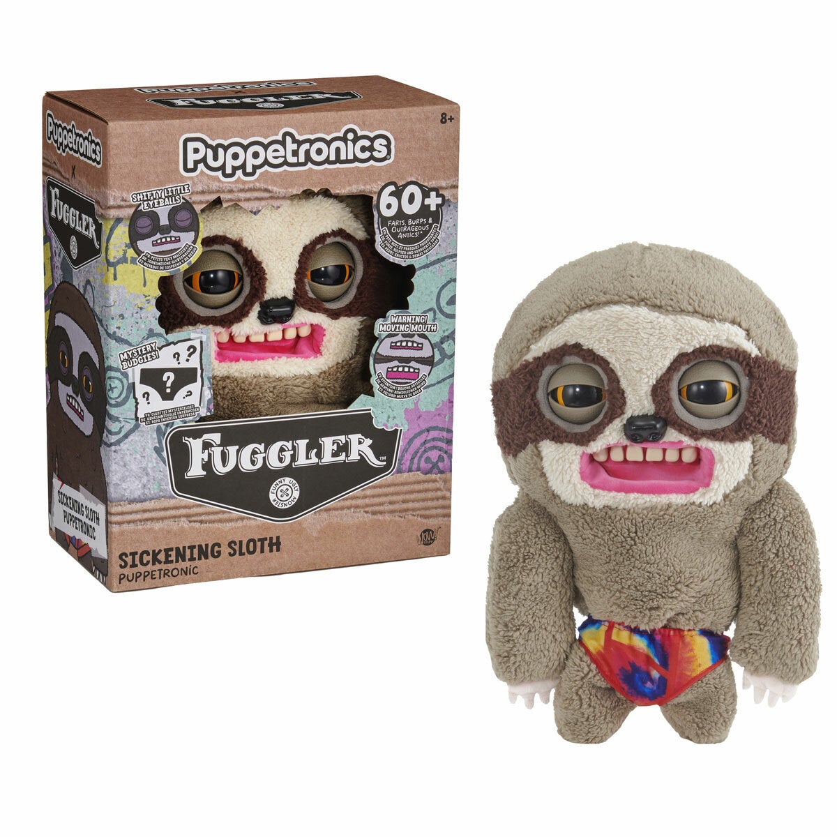 Fugglers Sickening Sloth Deluxe Puppetronic (8+ Years)