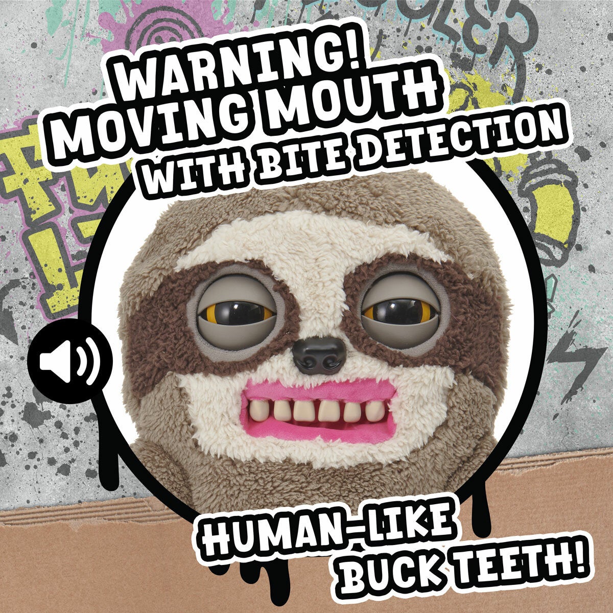 Fugglers Sickening Sloth Deluxe Puppetronic (8+ Years)