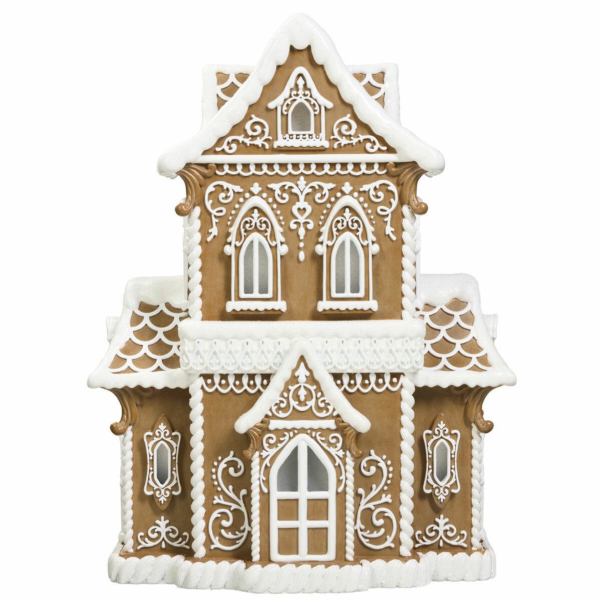 Gingerbread House With LED Lights