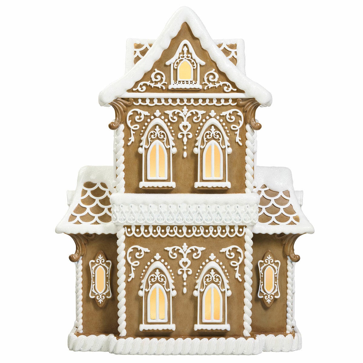 Gingerbread House With LED Lights