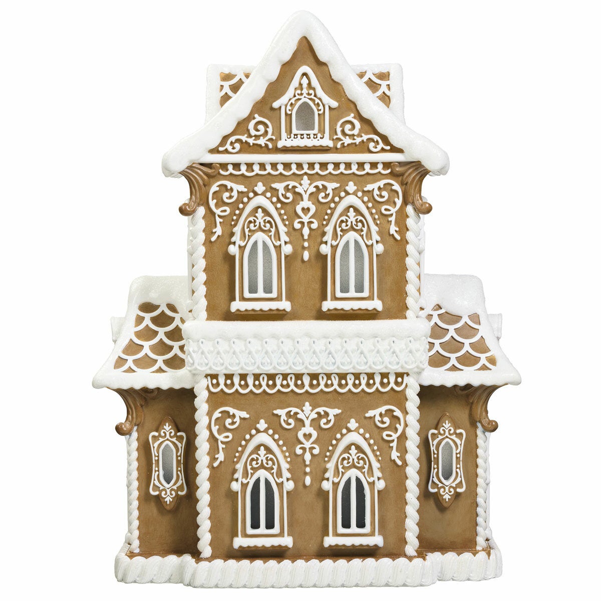 Gingerbread House With LED Lights