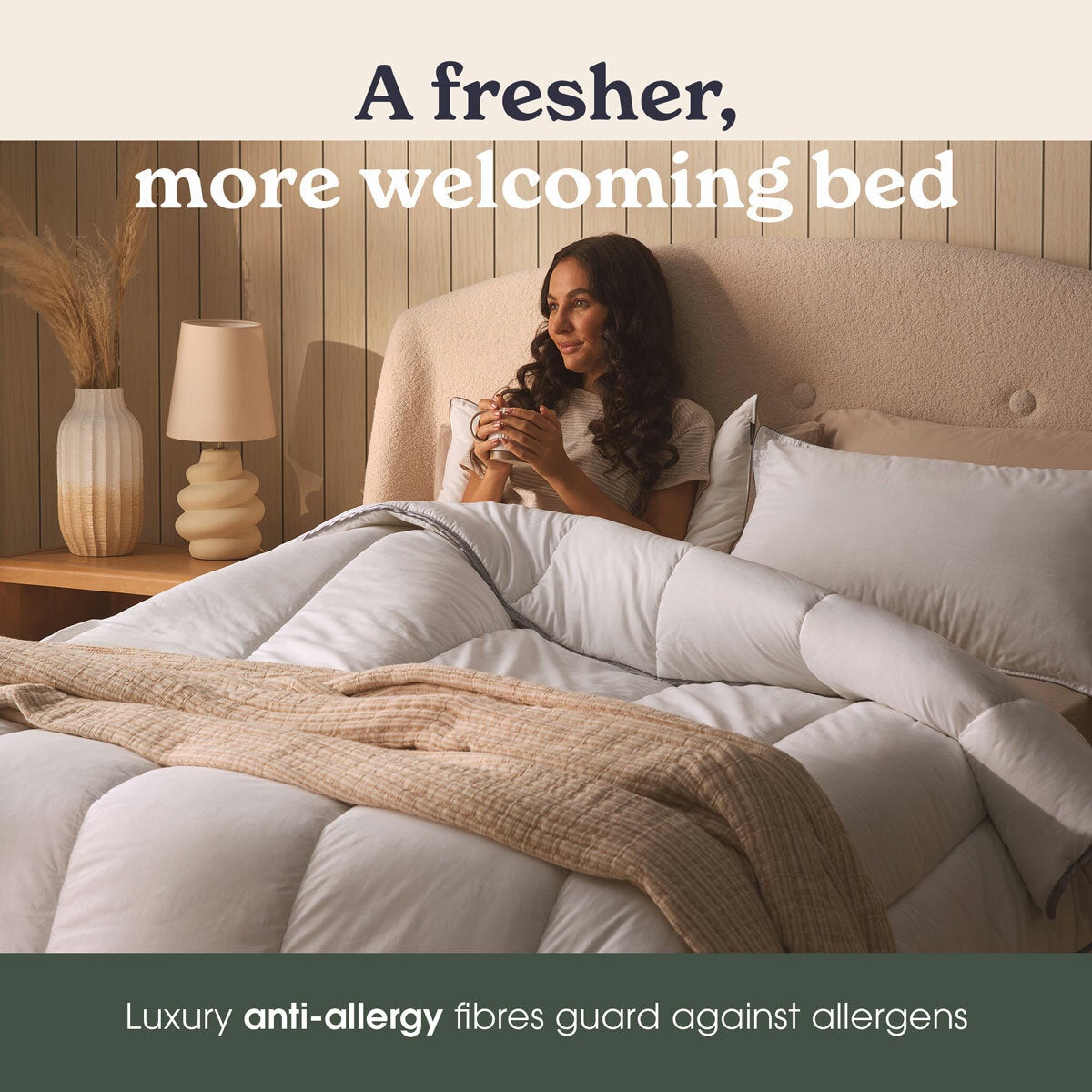 Sleepeezee Sumptuous Cotton 10.5 Tog Duvet In 4 Sizes