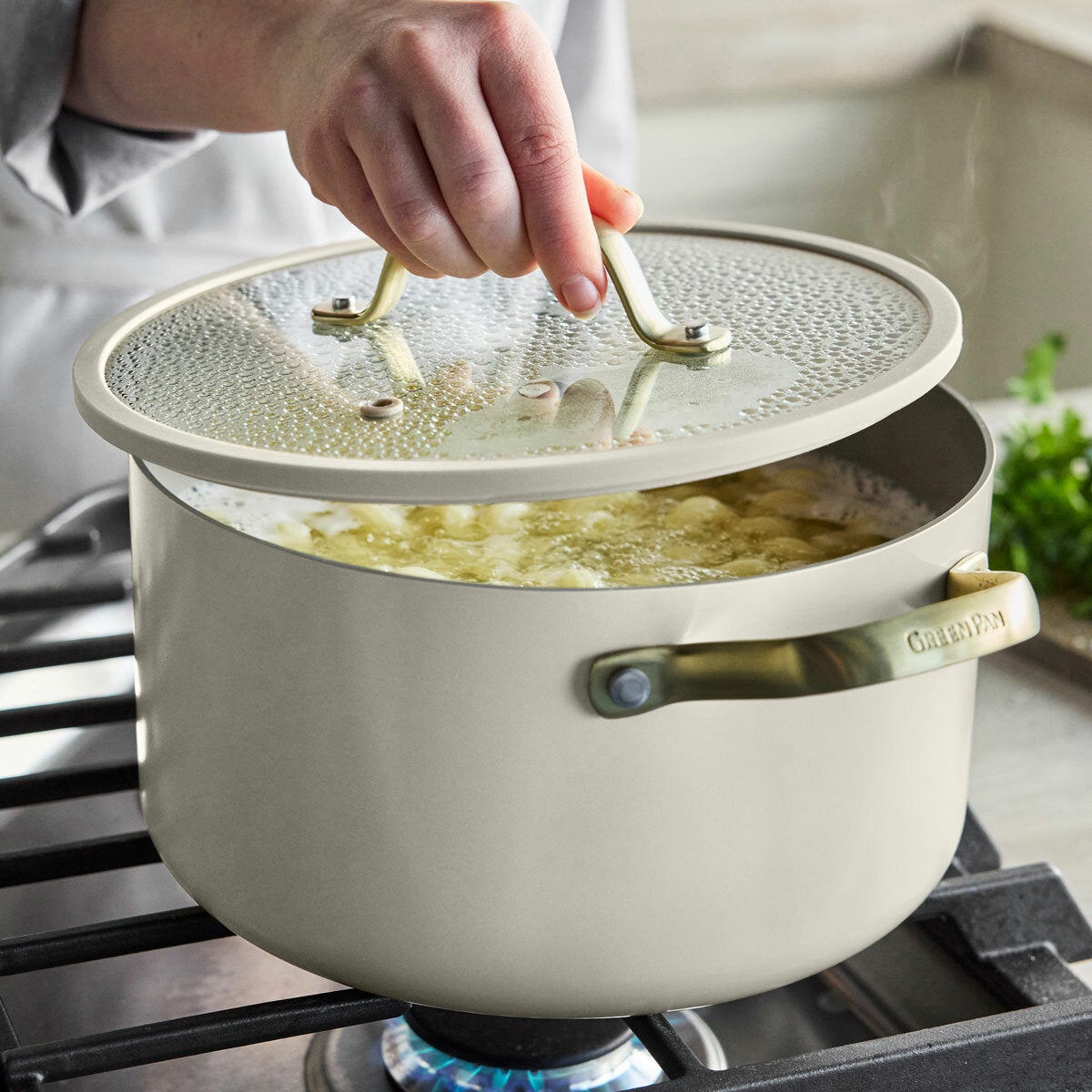 GreenPan Jewel Pro Cook Set, 15 Piece in 2 Colour Sets