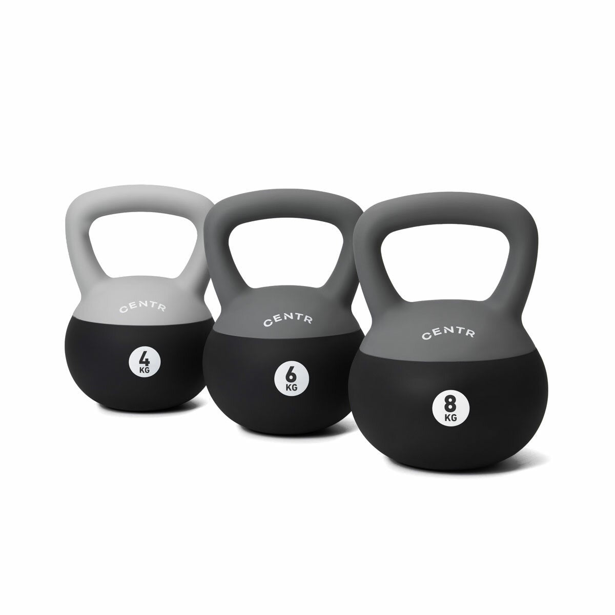 Centr Power Series Soft Round Kettlebell Set