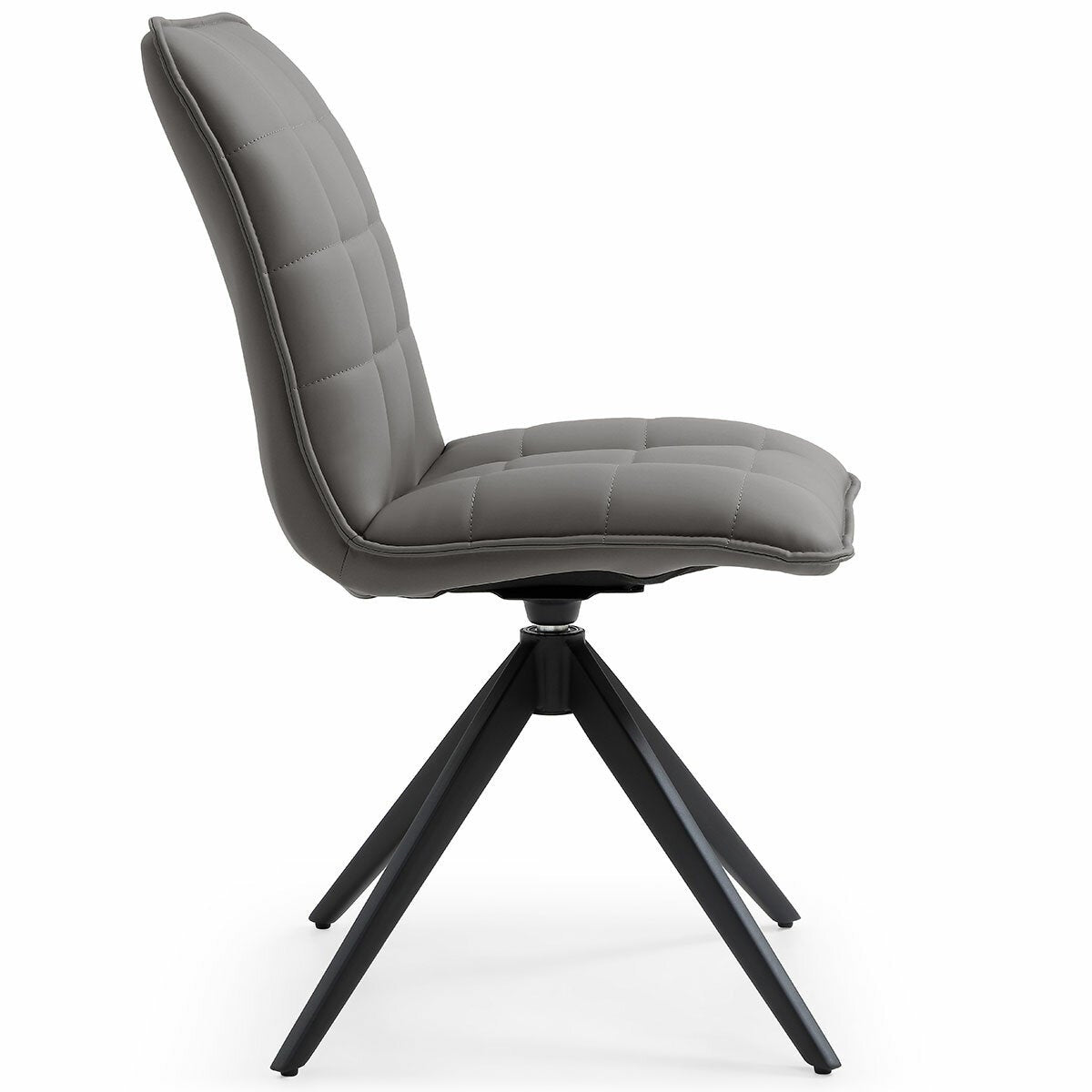 Indus Valley Skylar Large Dining Table + 6 Grey Chairs