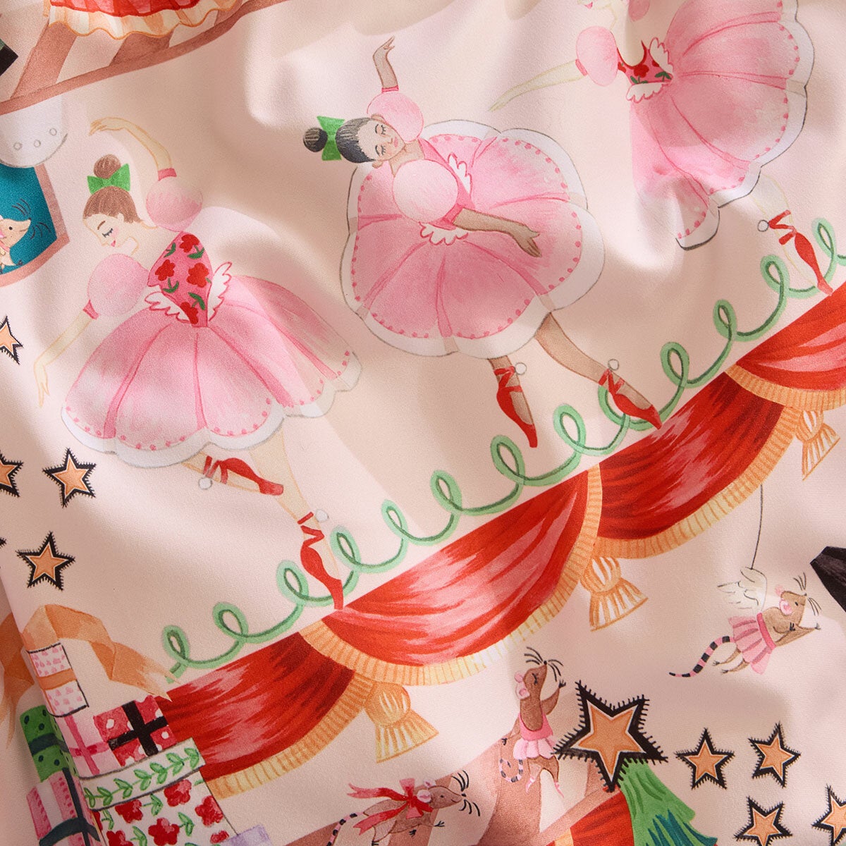 Cath Kidston Christmas Nutcracker Scene Reversible Duvet Cover Set In 4 Sizes