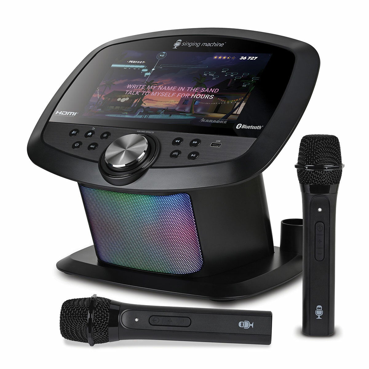 Singing Machine ISM9025, Portable Karaoke with Wi-Fi