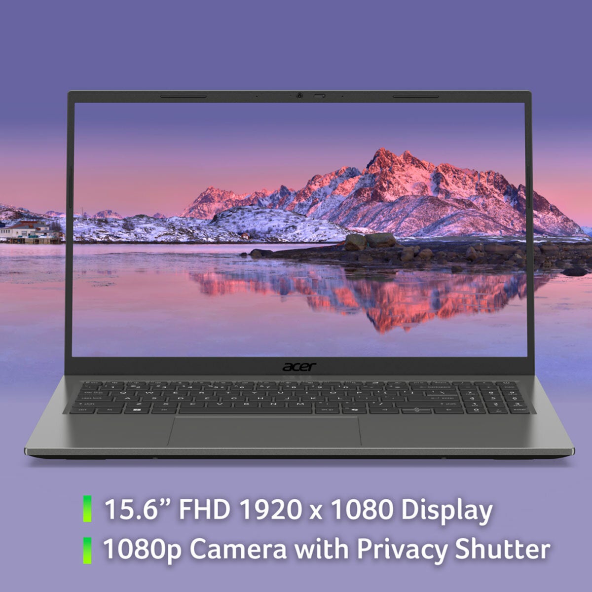 Acer Aspire Go 15, Snapdragon C, 8GB RAM, 128GB UFS, 15.6 Inch Laptop, NX.W3JEK.