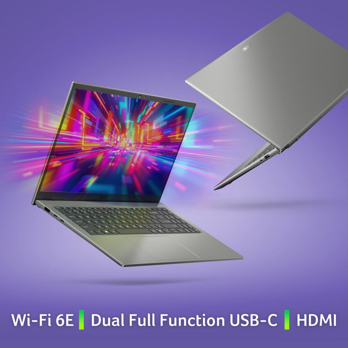 Acer Aspire Go 15, Snapdragon C, 8GB RAM, 128GB UFS, 15.6 Inch Laptop, NX.W3JEK.