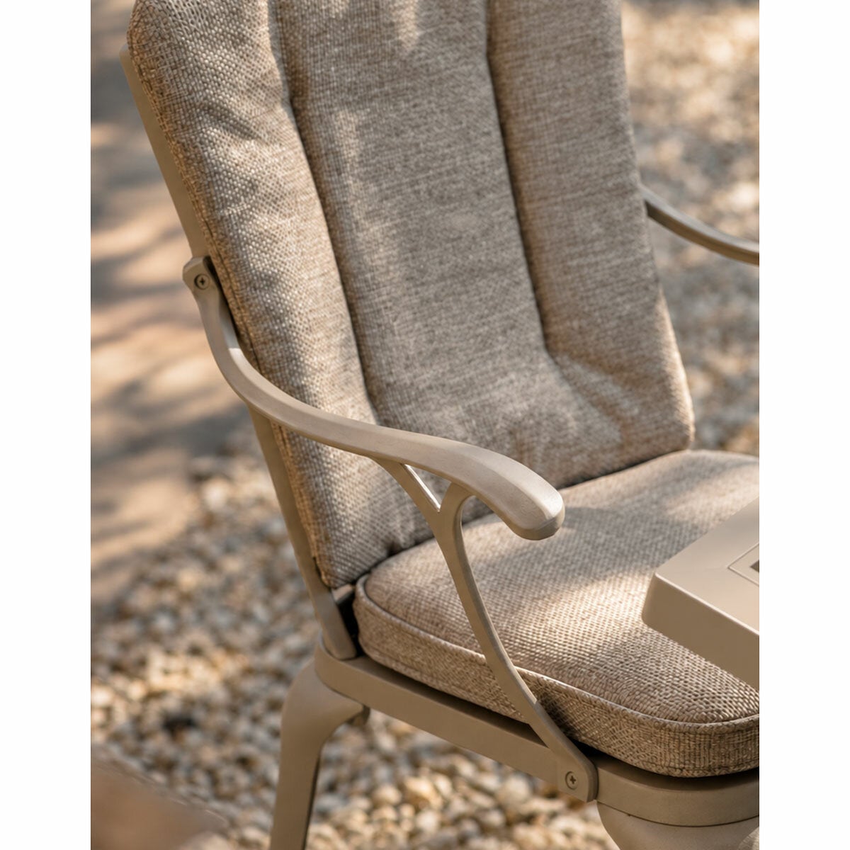 Bramblecrest Milan 5 Piece Dining Set in Stone