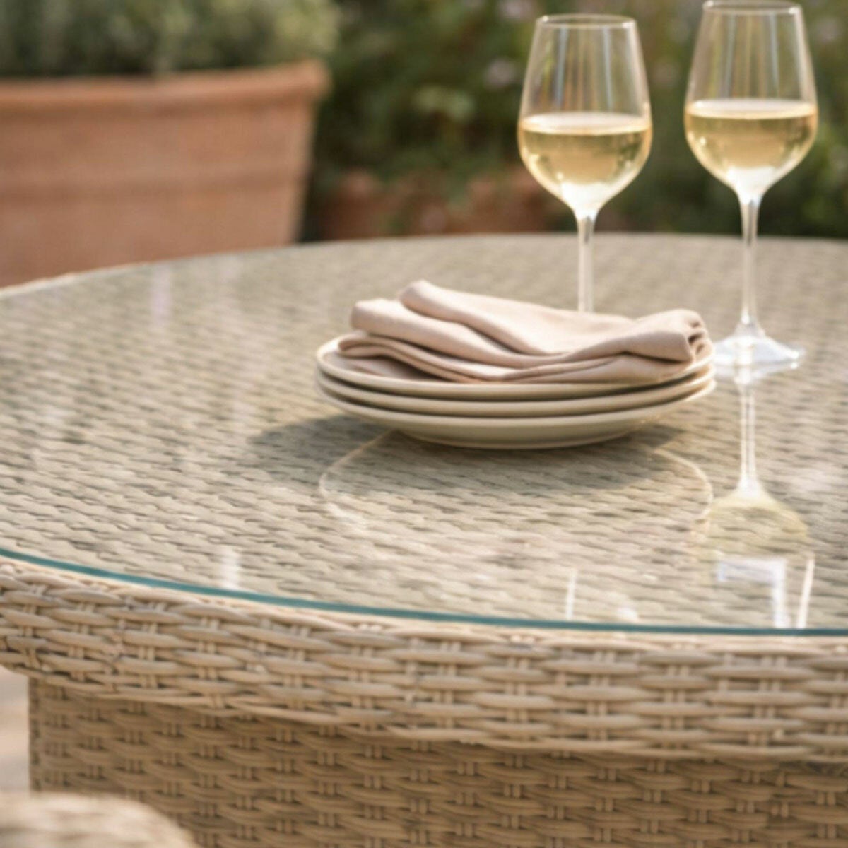 Bramblecrest Woodchester 5 Piece Patio Dining Set