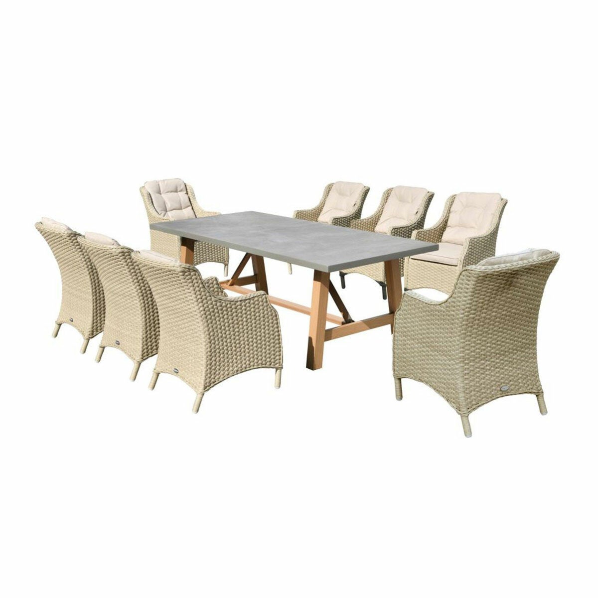Bramblecrest Woodchester 9 Piece Dining Set