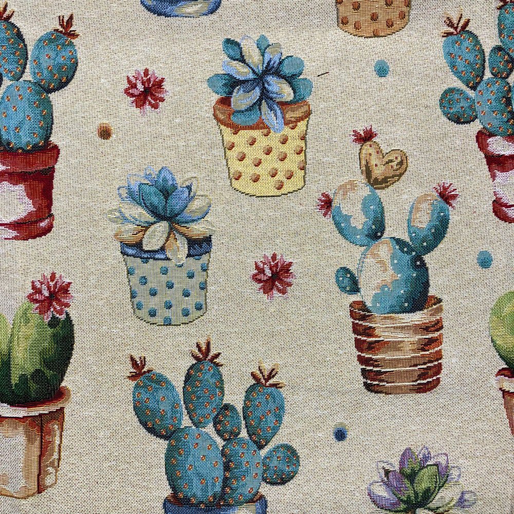 Animals & Floral Designer Tapestry Upholstery Furnishing Fabric - Bull Ring Fabrics