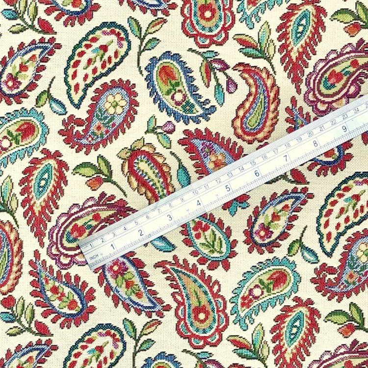 Animals & Floral Designer Tapestry Upholstery Furnishing Fabric - Bull Ring Fabrics