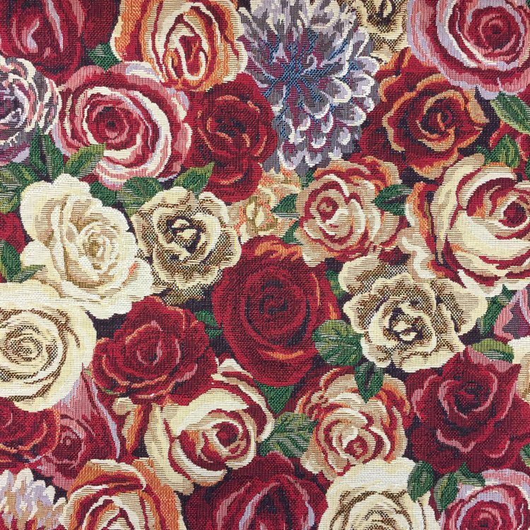 Animals & Floral Designer Tapestry Upholstery Furnishing Fabric - Bull Ring Fabrics