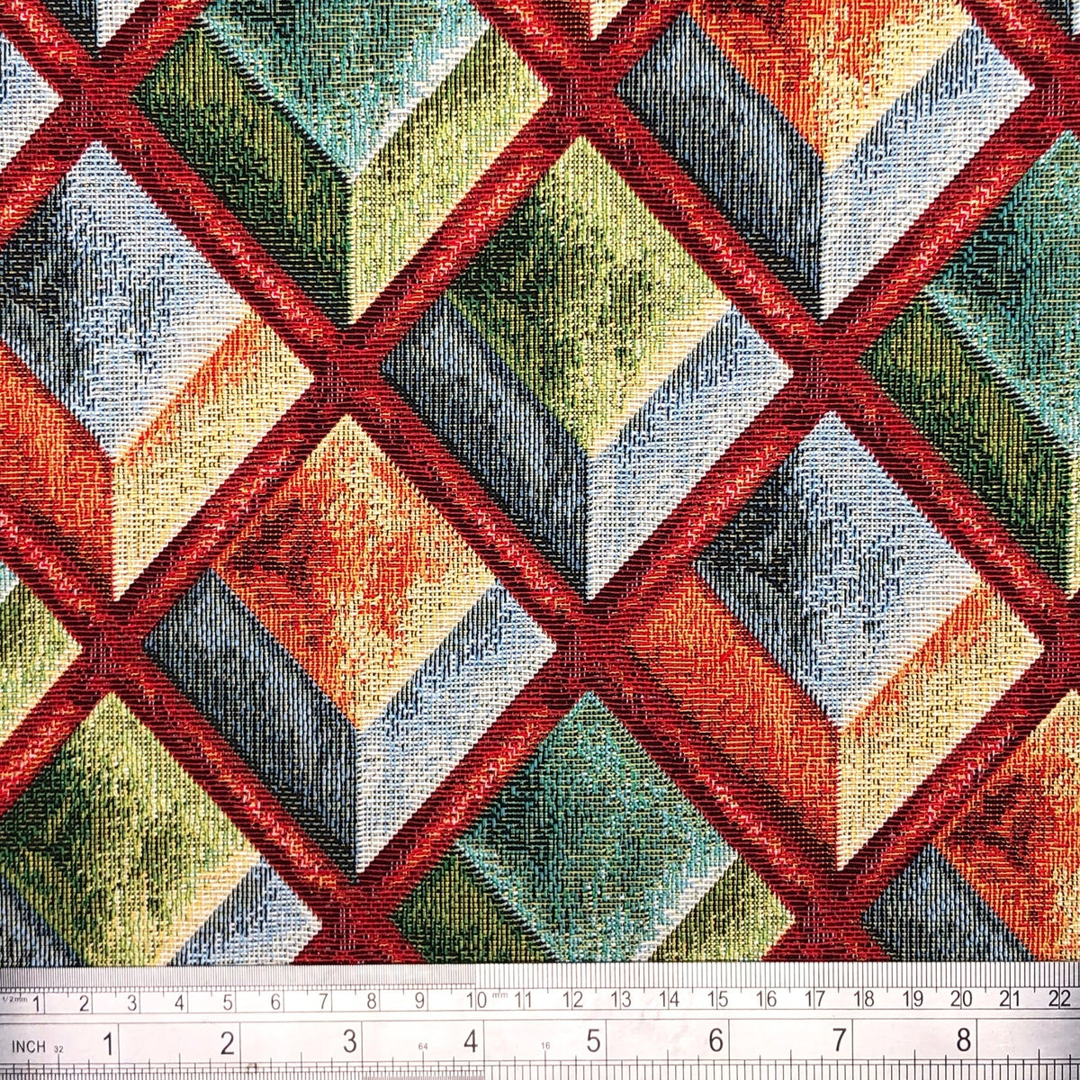 Animals & Floral Designer Tapestry Upholstery Furnishing Fabric - Bull Ring Fabrics