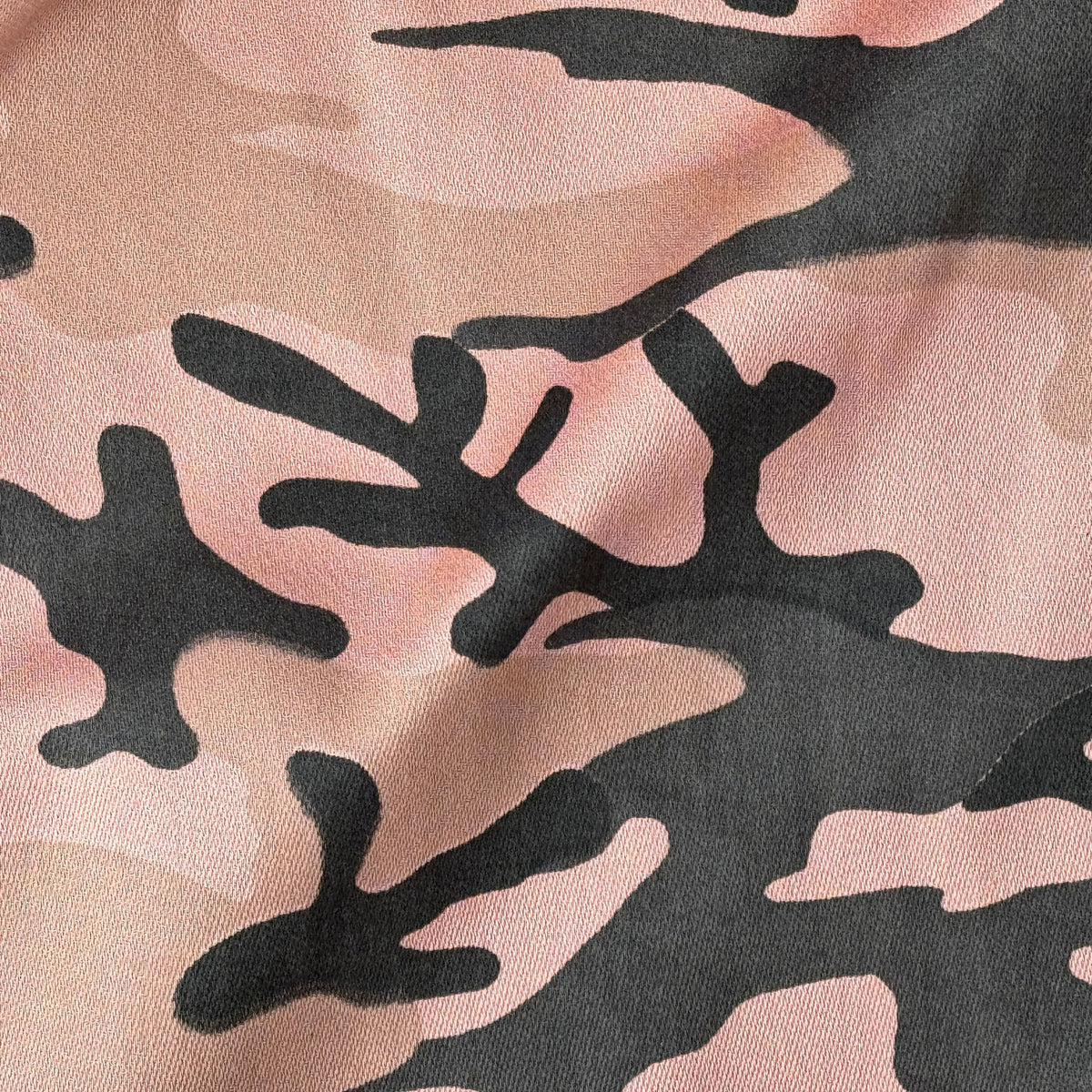Army Camo 100% Cotton Drill Camouflage Dress Craft Fabric 137cm, Pink - Bull Ring Fabrics