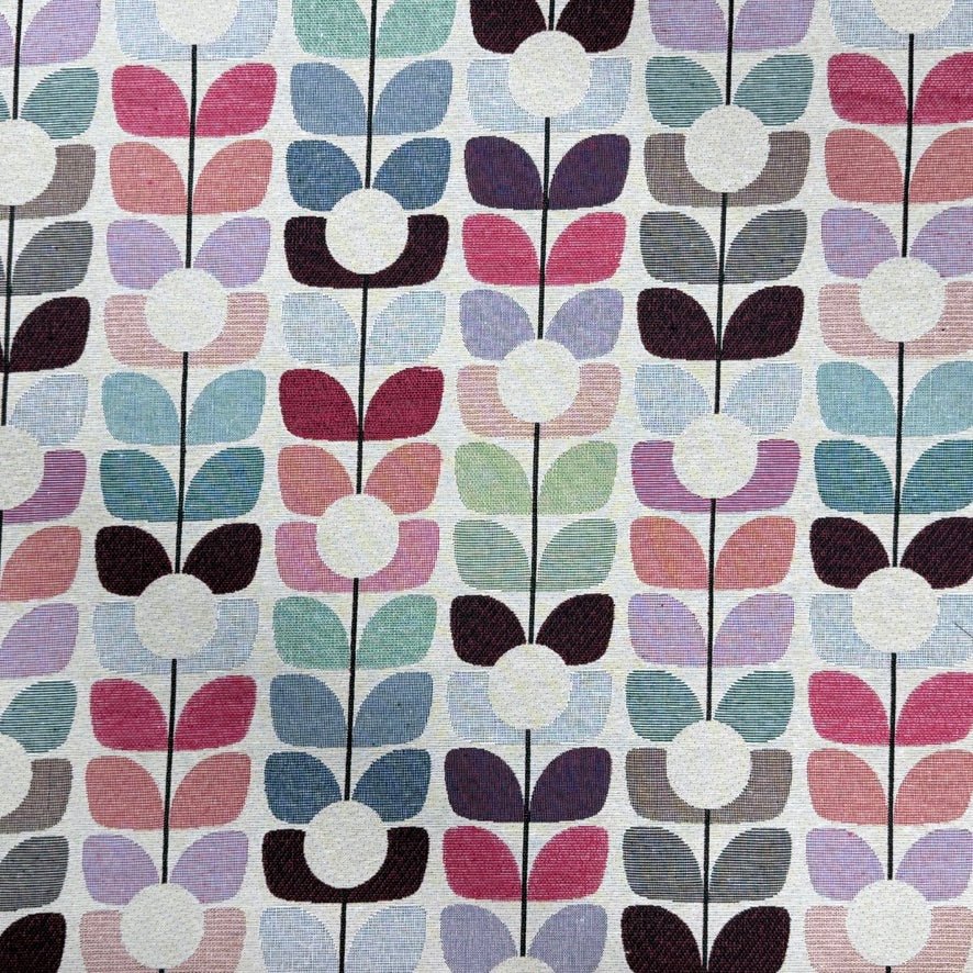 Bloom Blossom Abstract Floral Tapestry Upholstery Fabric 140cm - Bull Ring Fabrics