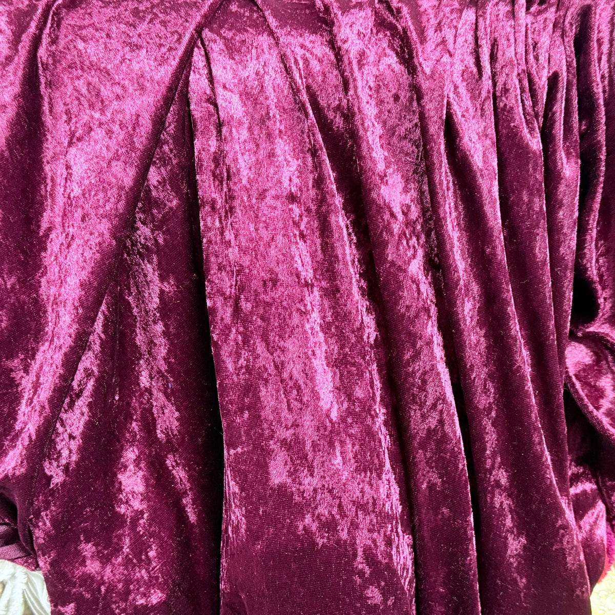 Crushed Velvet Velour Dress Fabric - Bull Ring Fabrics