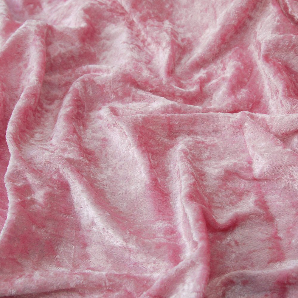Crushed Velvet Velour Dress Fabric - Bull Ring Fabrics
