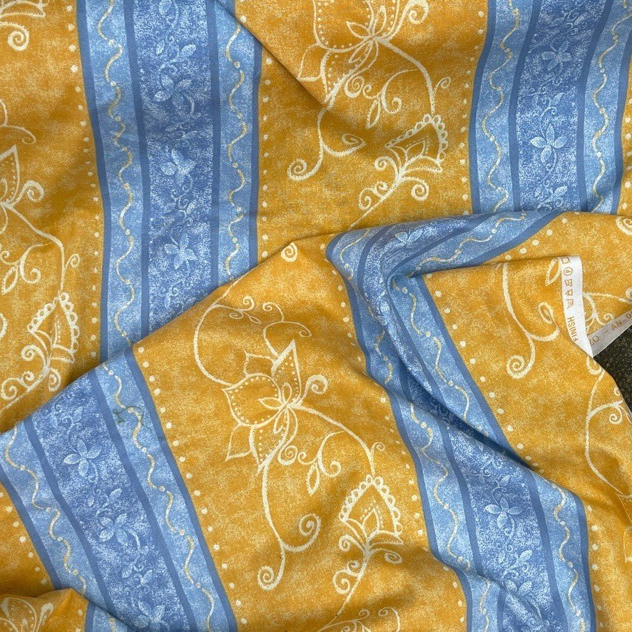 Designer Cotton Printed Fabric Designs Curtain Upholstery Material Wholesale - Bull Ring Fabrics