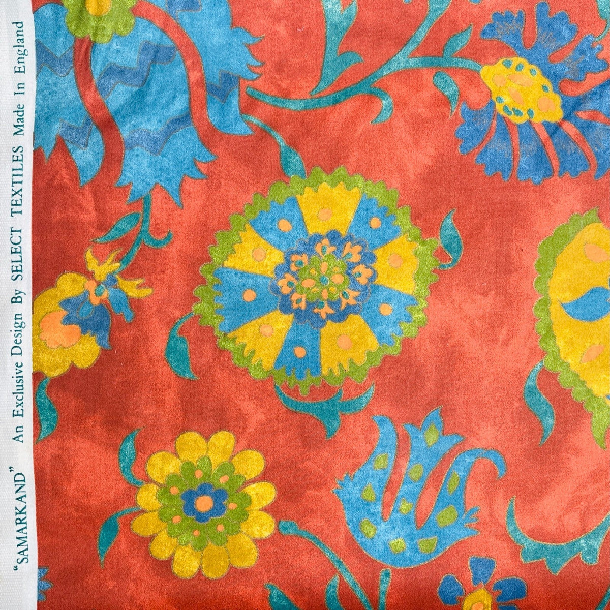 Designer Cotton Printed Fabric Designs Curtain Upholstery Material Wholesale - Bull Ring Fabrics