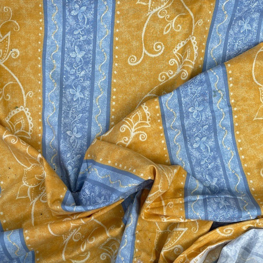 Designer Cotton Printed Fabric Designs Curtain Upholstery Material Wholesale - Bull Ring Fabrics