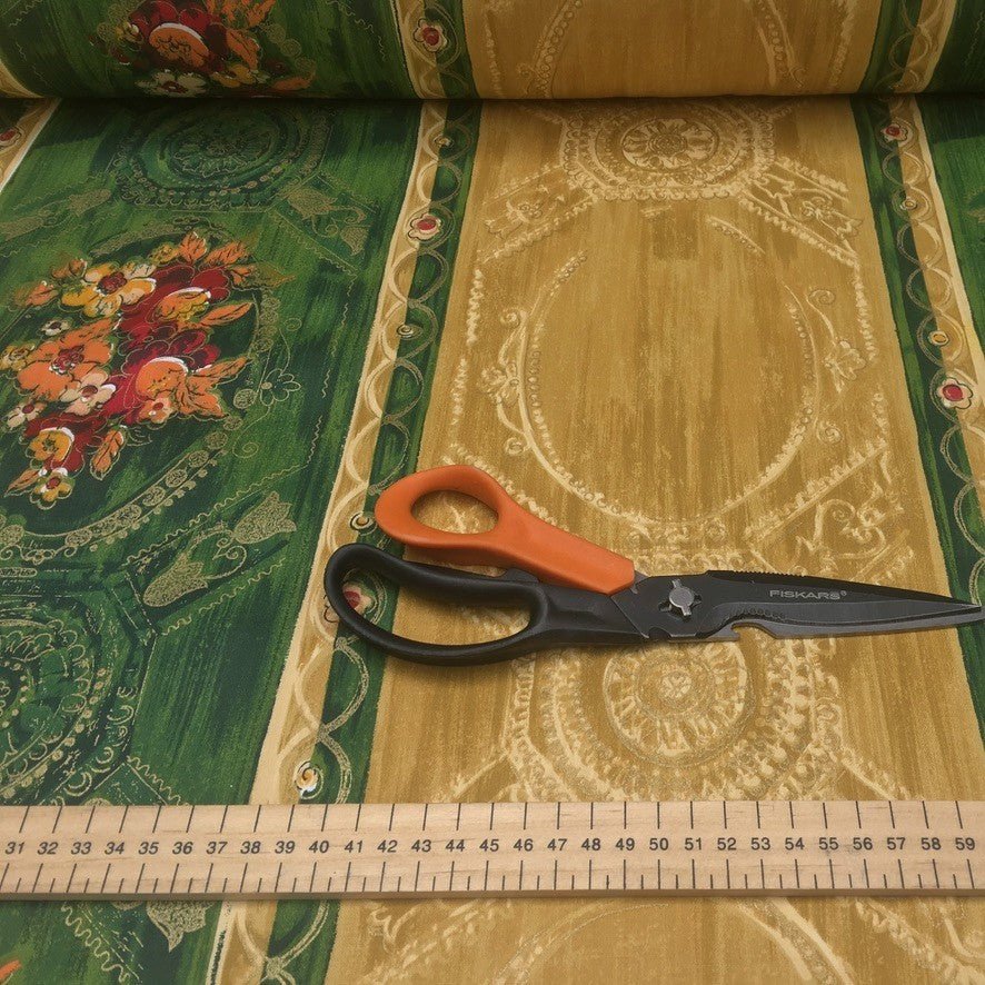Designer Cotton Printed Fabric Designs Curtain Upholstery Material Wholesale - Bull Ring Fabrics