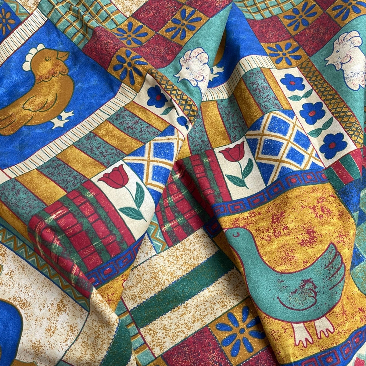 Designer Cotton Printed Fabric Designs Curtain Upholstery Material Wholesale - Bull Ring Fabrics