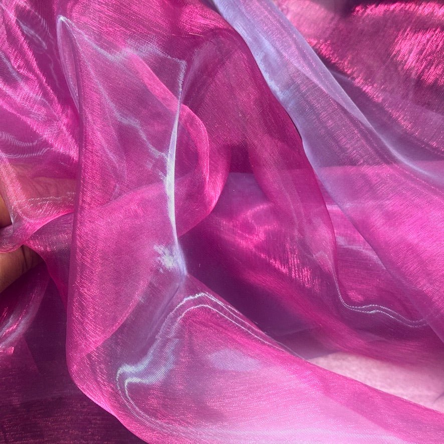 Plain Two-Tone Organza Fabric 150cm - Bull Ring Fabrics